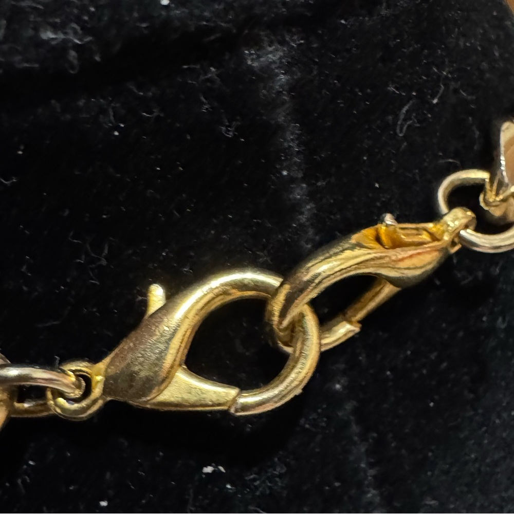 Moschino Vintage Gold Musical Charm Bracelet/Anklet/Bag Charm - Picture 5 of 5